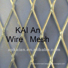 stamped and stretched lead panel/plate expanded diamond hole metal mesh